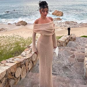Long-sleeved Dress Sexy