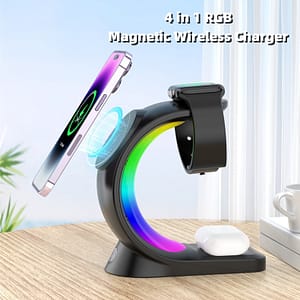 4 In 1 Magnetic Wireless Fast Charging